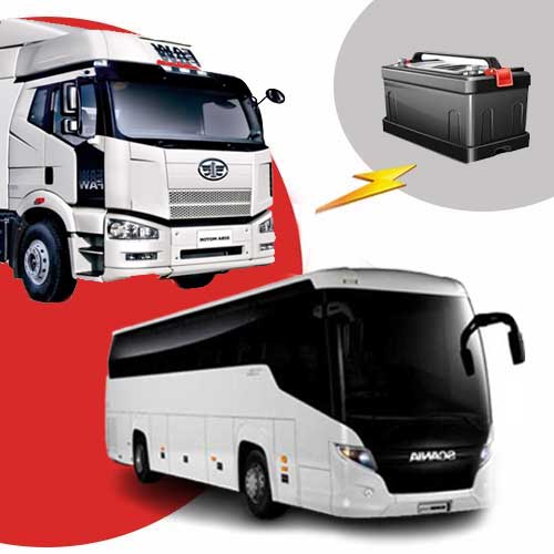 فروش باتری ماشین سنگین در کرمانشاه